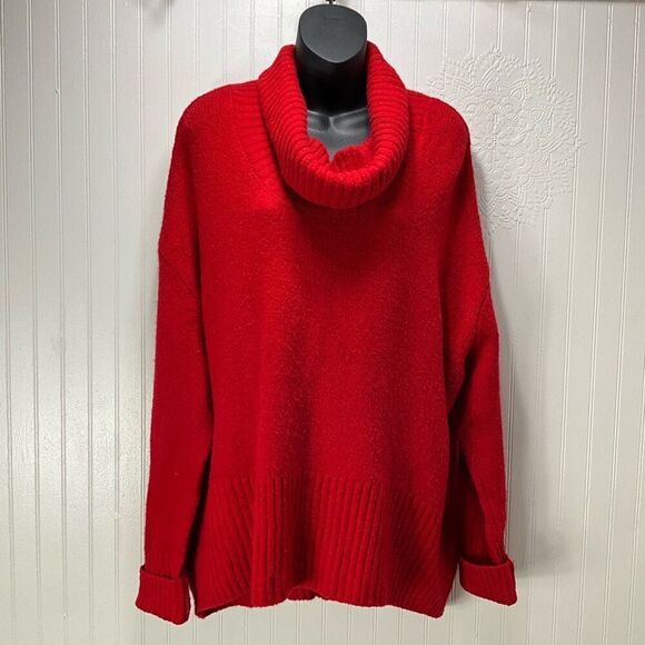 RACHEL Zoe Merino Wool Blend Cowl Neck Sweater - Picture 1 of 6